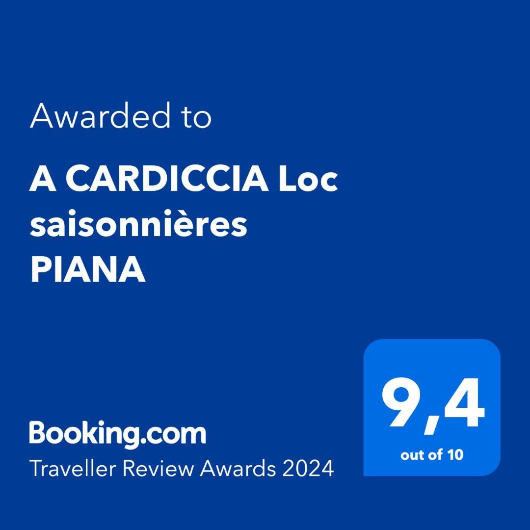 A Cardiccia Loc Saisonnieres Piana Apartamento Piana  Exterior foto